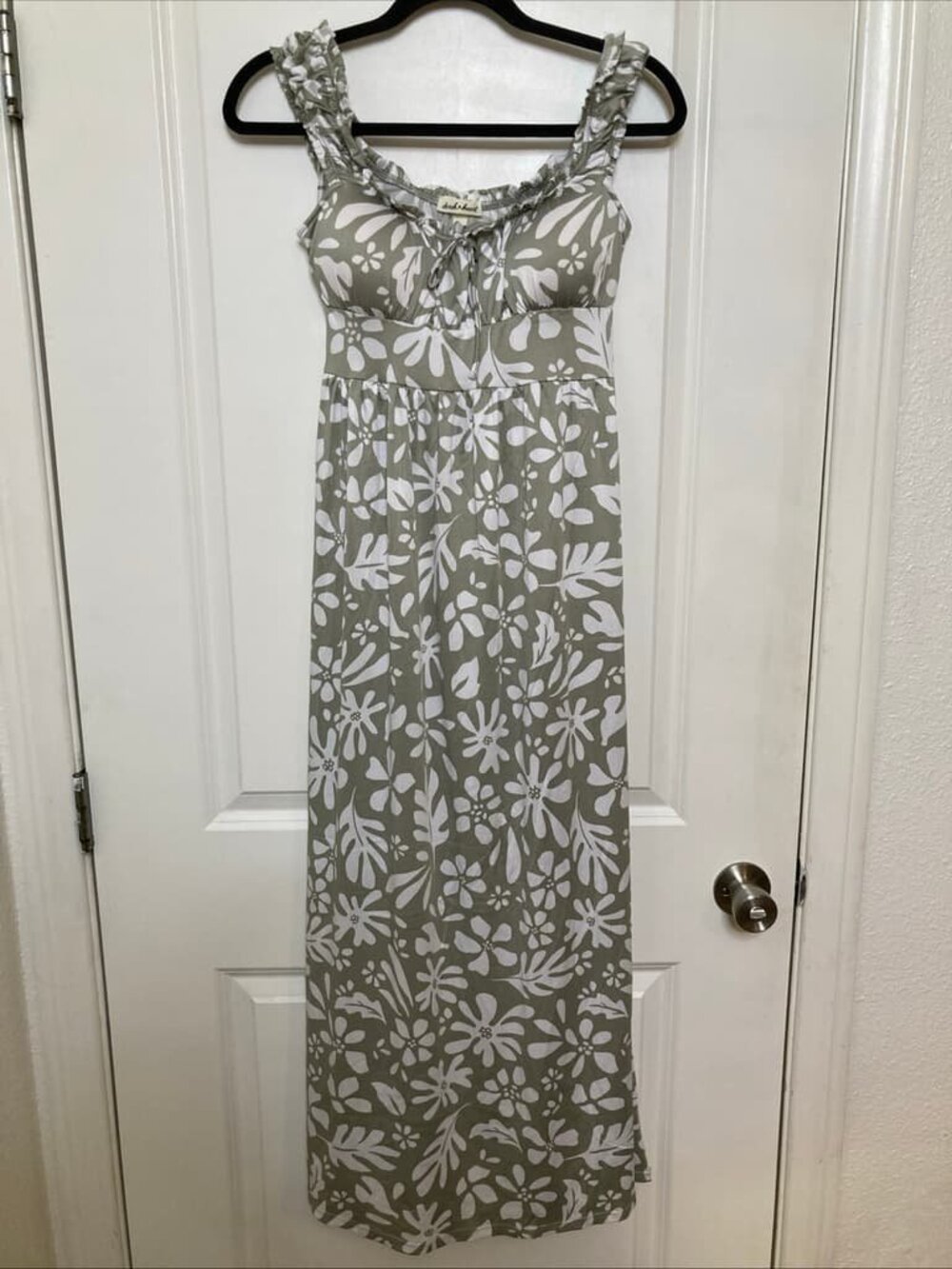 Milkmaid Midi Dress